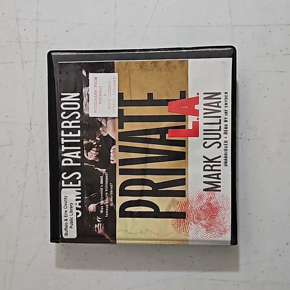 James Petterson Private LA Audiobook!
